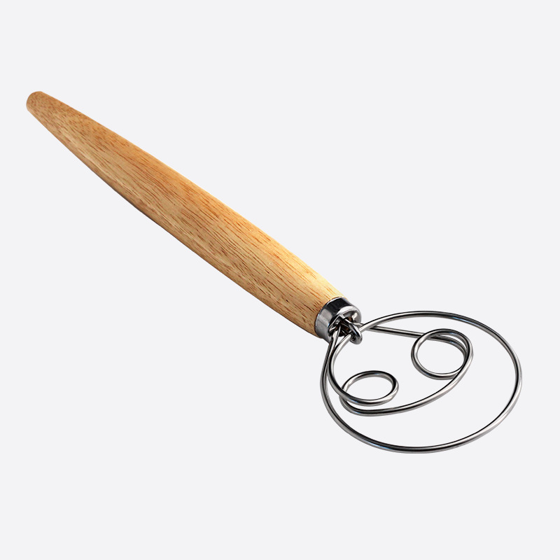 Danish Pancake Pan - Fouet à pâte en acier inoxydable