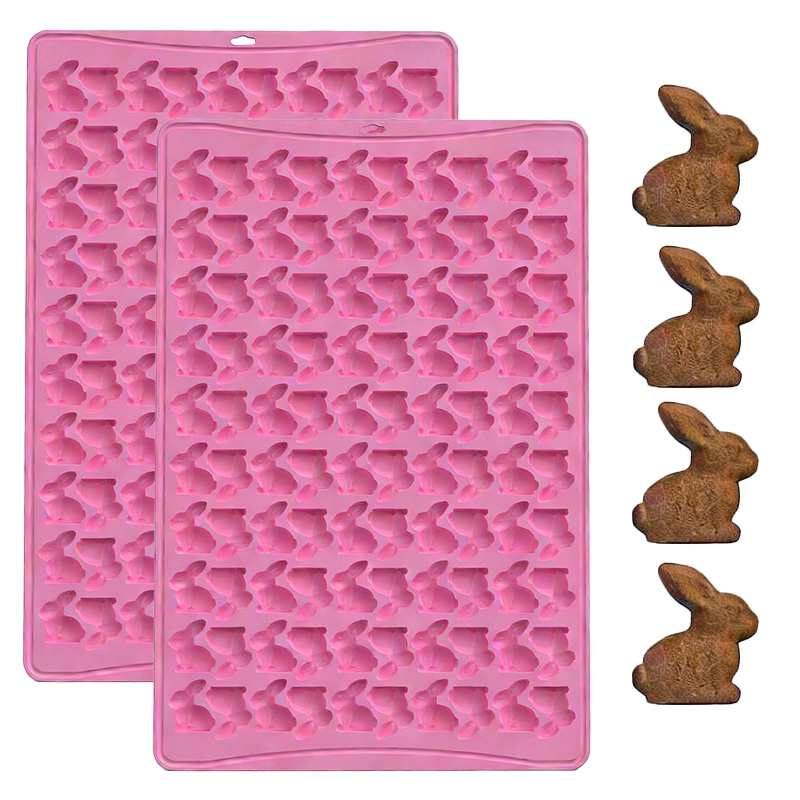 Bunny Cake Mold - 1 moule à biscuits en silicone