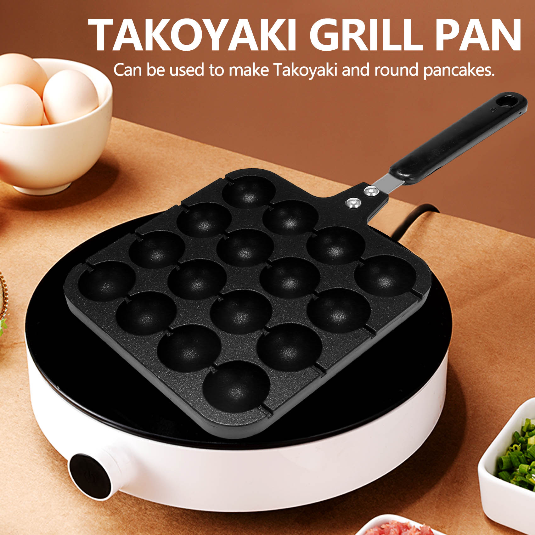 Moule à takoyaki en aluminium  - Takoyaki Grill Plate avis et prix