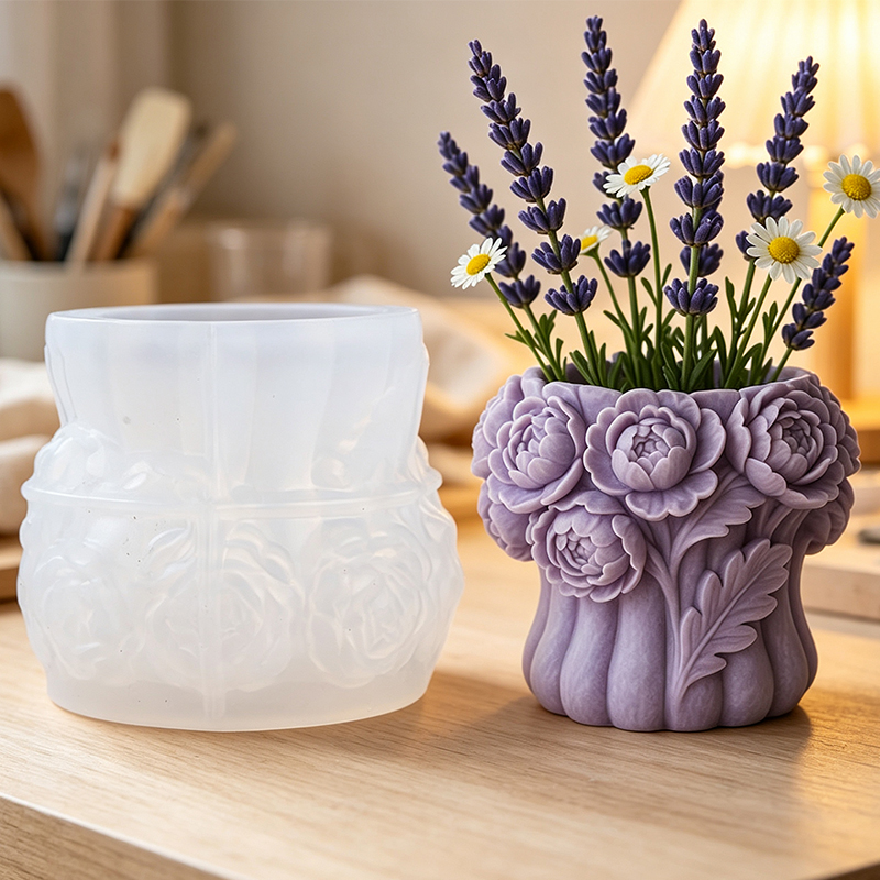 Moule en silicone 3D pour vase - Potsticker Mold avis et prix