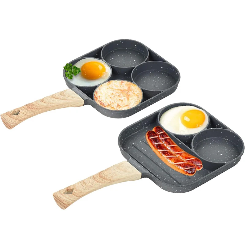 Poêle à crêpes et œufs 4 cavit - Mini Pancake Griddle avis et prix