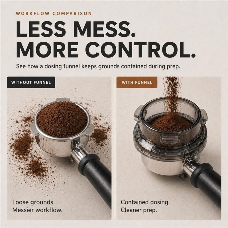 Entonnoir doseur B15C, porte-f - Breville Espresso Barista Touch avis et prix